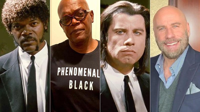 Veja como estão os atores de Pulp Fiction: Tempo de Violência nos 25 anos do filme - Foto: Reprodução/ Montagem CENAPOP