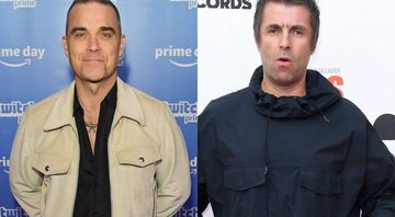 Robbie Williams chama Liam Gallagher para luta de boxe: “Obviamente eu venceria” - Foto: Reprodução