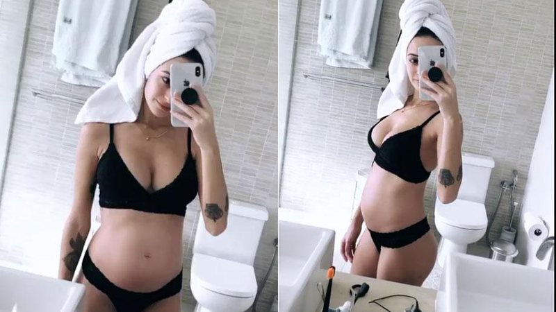 Tamy Contro mostrou barriguinha de grávida na web - Foto: Reprodução/ Instagram