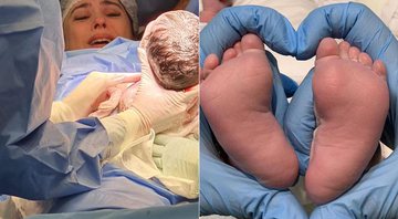 Tatá Werneck e Rafael Vitti comemoraram o nascimento da filha na web - Foto: Reprodução/ Instagram
