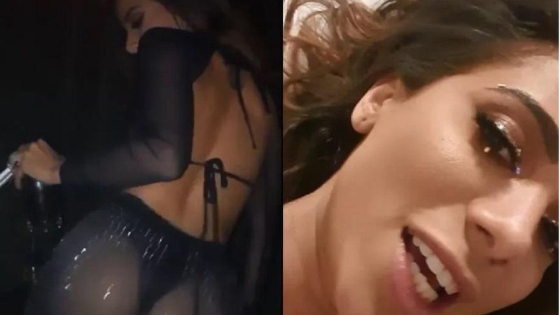 Anitta escolheu calça com transparência para curtir noitada em Las Vegas - Foto: Reprodução/ Instagram