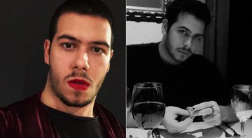 Antônio Benício, filho de Murilo Benício e Alessandra Negrini, não vê problema em pintar as unhas ou usar batom - Foto: Reprodução/ Instagram
