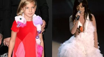 Filha de Pink faz homenagem a Bjork ao imitar icônico “vestido de pato” em tapete vermelho - Foto: Reprodução/Facebook