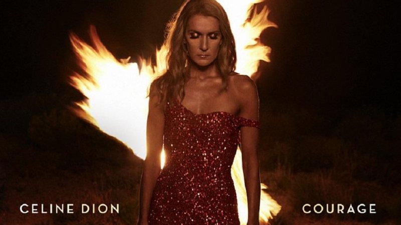 Courage: Céline Dion lança seu 12º em inglês (e o 27º da carreira) - Foto: Reprodução