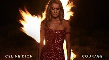 Courage: Céline Dion lança seu 12º em inglês (e o 27º da carreira) - Foto: Reprodução