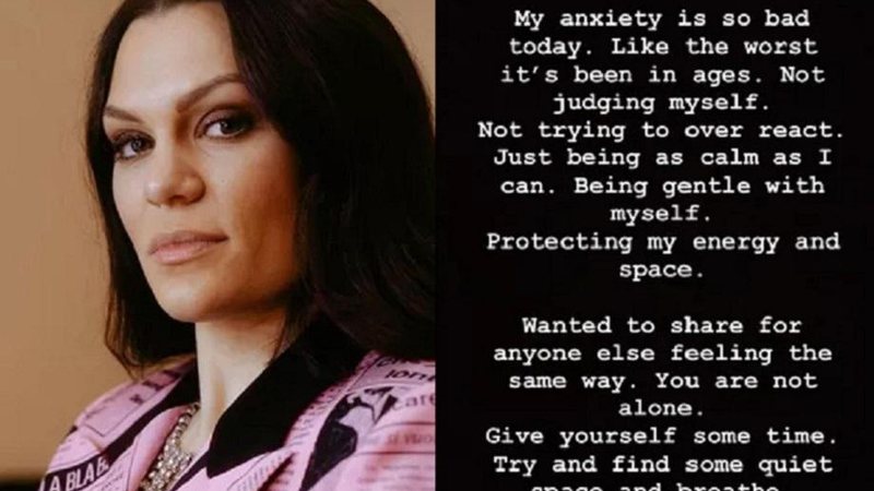 Jessie J revela sofrer de ansiedade: “A pior que já tive em anos” - Foto: Reprodução/Instagram