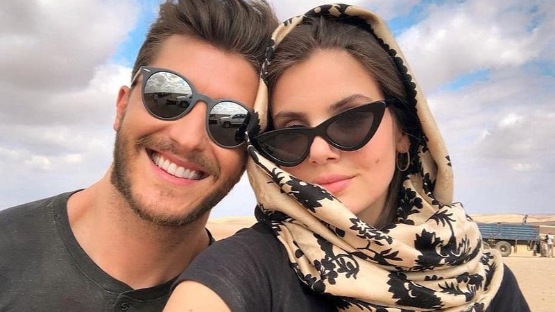 Klebber Toledo e Camila Queiroz curtem passeio pelo deserto do Marrocos - Foto: Reprodução/Instagram