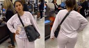 Simone saiu de pijama para fazer compras e tirou sarro de si mesma na web - Foto: Reprodução/ Instagram