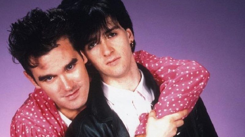 Morrissey e Johnny Marr, hoje ex-amigos, na época do auge de The Smiths - Foto: Reprodução/Instagram
