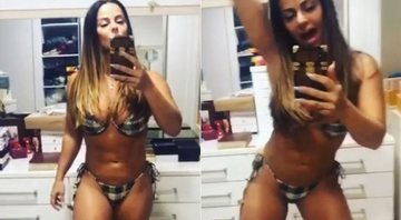 Viviane Araújo exibiu as curvas de biquíni e contou que vai iniciar dieta para o Carnaval - Foto: Reprodução/ Instagram