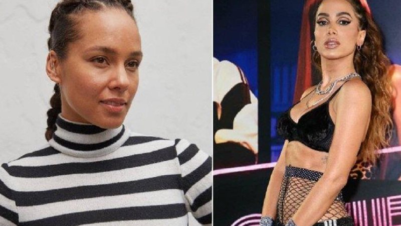 Durante discurso na Billboard, Alicia Keys cita Anitta e revela projeto conjunto - Foto: Reprodução/Instagram