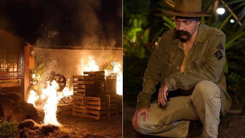 Bernardo colocará fogo na casa de Miguel para tentar matar Poderosa - Foto: Blad Meneghel/ RecordTV!