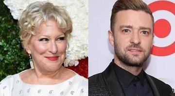 Bette Midler critica Justin Timberlake: “Quando o seio de Janet Jackson vai ganhar suas desculpas?” - Foto: Reprodução