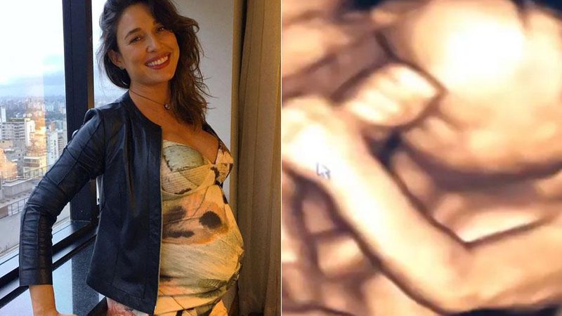 Giselle Itié mostrou ultrassom do filho na web - Foto: Reprodução/ Instagram