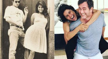Valéria Alencar e João Vitti oficializaram o casamento após 25 anos de união - Foto: Reprodução/ Instagram