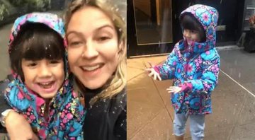 Luana Piovani se diverte na neve ao lado da filha em Nova York - Foto: Reprodução/Instagram