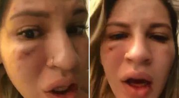 Esposa do goleiro Jean, do São Paulo, alega ter sido agredida por ele durante férias em Orlando - Foto: Reprodução/Instagram