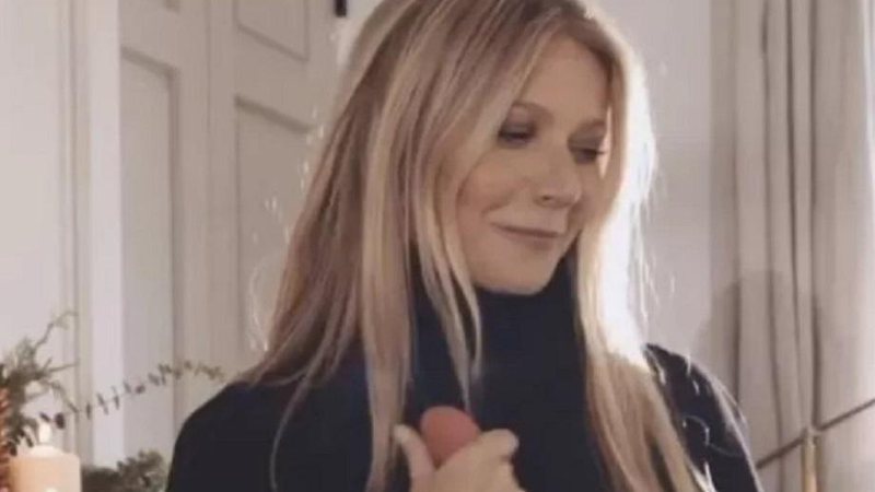 Gwyneth Paltrow dá a si mesma um “presente inusitado” em vídeo publicitário - Foto: Reprodução/Instagram