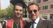 Schwarzenegger se surpreende ao ver bumbum de filho durante cena de sexo em filme - Foto: Reprodução/Instagram