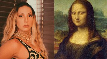 Valesca Popuzuda se compara a Mona Lisa e diverte seguidores na web - Foto: Reprodução/Instagram