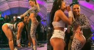 MC Rebecca e Anitta fizeram coreografia sensual no ensaio para o Baile da Anitta - Foto: Reprodução/ Instagram