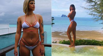 Carol Junger postou foto de topless feita durante viagem à Tailândia - Foto: Reprodução/ Instagram