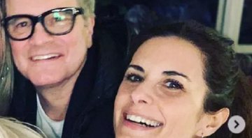 Um mês após se divorciar, Colin Firth passa o Réveillon ao lado da ex-esposa - Foto: Reprodução/Instagram