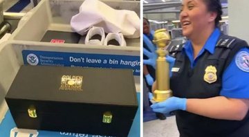 Ator egípcio que venceu Globo de Ouro ironiza revista de sua bagagem em aeroporto - Foto: Reprodução / Instagram