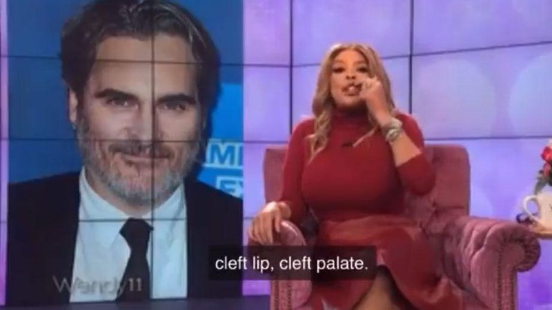 Wendy Williams foi duramente criticada pela maneira como falou do lábio leporino de Joaquin Phoenix - Foto: Reprodução