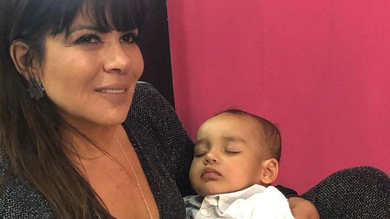 Mara Maravilha posou com bebê no colo e falou sobre maternidade - Foto: Reprodução/ Instagram