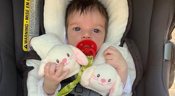 Mãe de primeira viagem, Laura Neiva posta foto de filha em primeiro “mêsversário” - Foto: Reprodução/Instagram