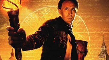 Nicolas Cage no poster de A Lenda do Tesouro Perdido - Foto: Reprodução/Disney