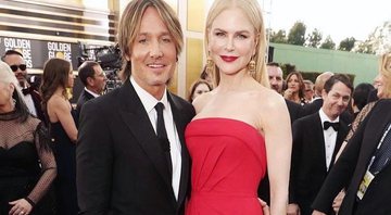 Keith Urban ao lado da esposa, Nicole Kidman, e do compositor Bernie Taupin - Foto: Reprodução/Instagram