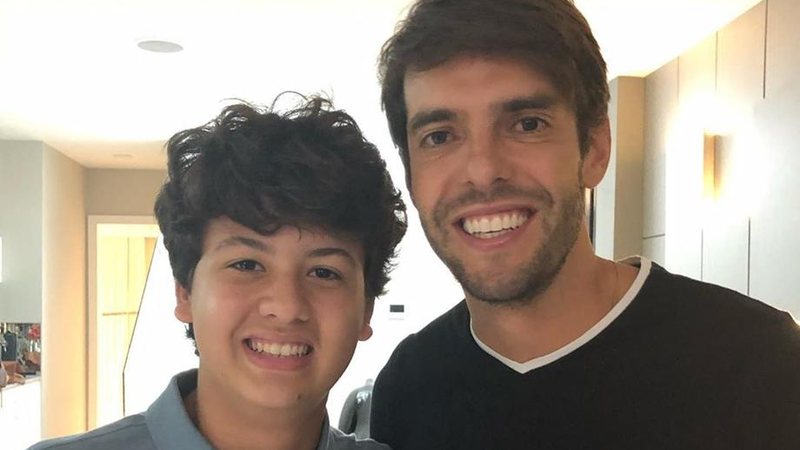 Filho de Nívea Stelmann posa ao lado de Kaká e ela mostra “antes e depois” - Foto: Reproduçãp / Instagram