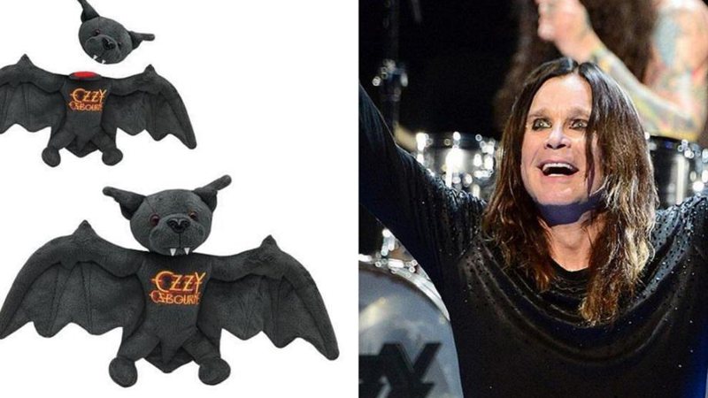 Ozzy Osbourne comemora 38 anos da famosa “mordida no morcego” com lançamento de pelúcia - Foto: Reprodução/Instagram