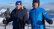 Schwarzenegger posta foto esquiando ao lado de Clint Eastwood: “Cite uma dupla melhor” - Foto: Reprodução/Instagram