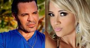 Eduardo Costa entregou romance com a Miss Bumbum Sheyla Mell na web - Foto: Reprodução/ Instagram e Revista Sexy