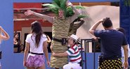 BBB 20: Daniel e Pyong dançam para cumprir Castigo do Monstro - Foto: Reprodução / Tv Globo