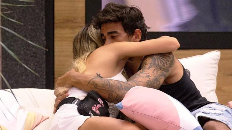 BBB 20: “Eu não achei que fosse gostar tanto de você”, diz Guilherme enquanto abraça Gabi - Foto: Reprodução / Tv Globo