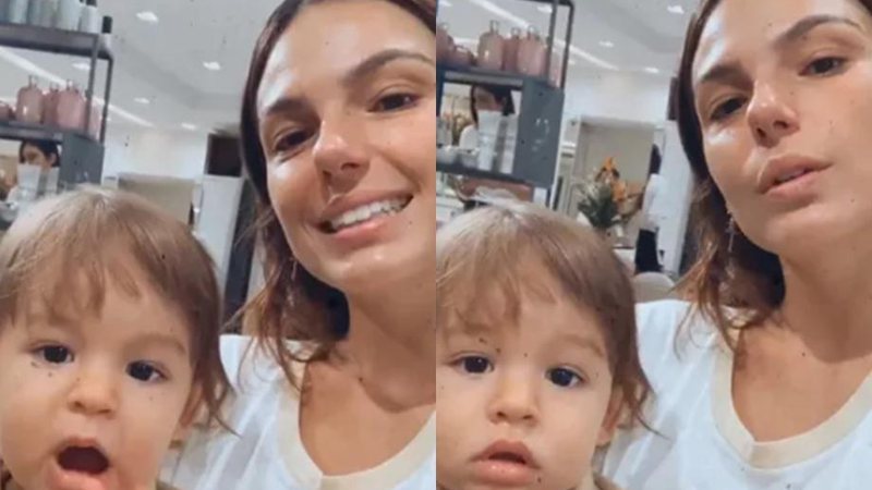 Rael, filho de Isis Valverde, exibe fofura em novo vídeo postado pela atriz - Foto: Reprodução / Instagram