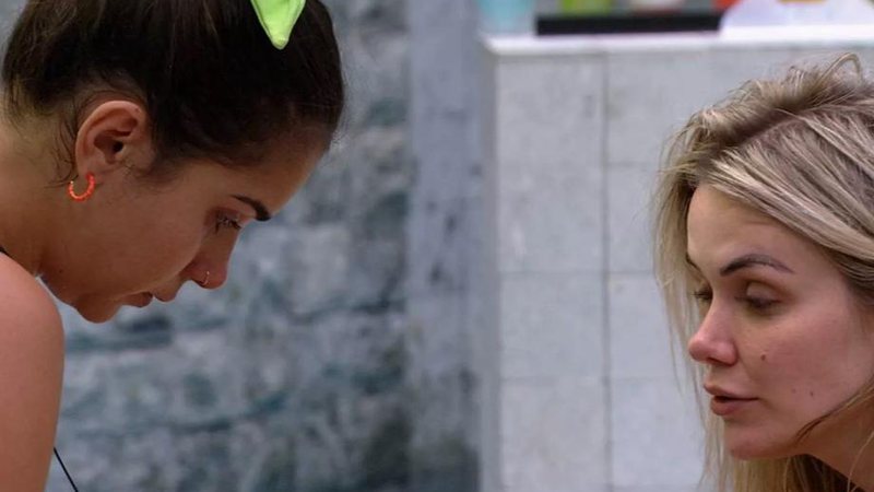 BBB 20: “Fica esperta agora”, diz Marcela ao ver Gizelly chorando - Foto: Reprodução / Tv Globo