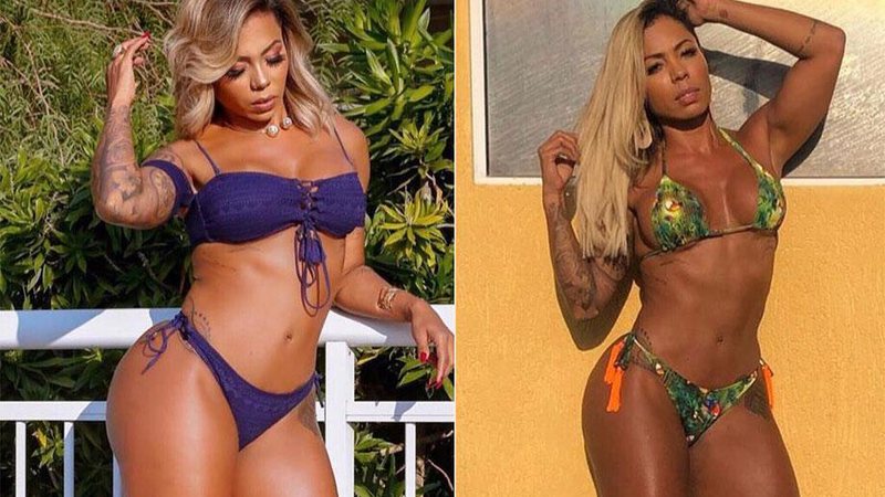 Musa da Paraíso do Tuiutí eliminou 8 quilos em 40 dias e mostrou antes e depois - Foto: Reprodução/ Instagram