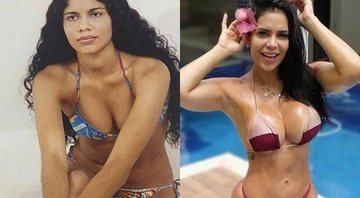 Veja antes e depois de Raíssa Machado, rainha da Viradouro, após cirurgias plásticas - Foto: Reprodução / Instagram