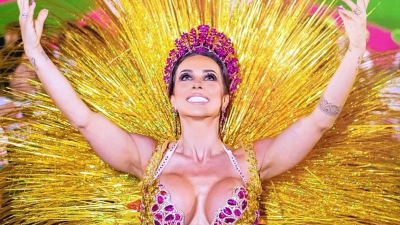 Renata Spallicci usará fantasia com 50 mil cristais - Foto: Reprodução/ Instagram