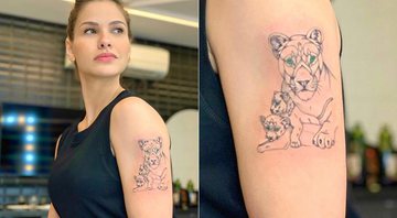 Andressa Suita homenageou os filhos em nova tatuagem - Foto: Reprodução/ Instagram
