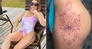 Sheila Mello foi criticada por causa de sua tatuagem e resolveu se manifestar - Foto: Reprodução/ Instagram