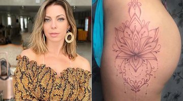 Sheila Mello exibiu em detalhes sua nova tatuagem - Foto: Reprodução/ Instagram