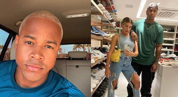Leo já chegou a mostrar o enorme closet onde guarda suas roupas e sapatos - Reprodução/Instagram
