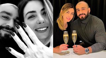 Letícia Datena ficou noiva do nutricionista Rogério Oliveira - Foto: Reprodução/ Instagram@leticiadatena