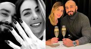 Letícia Datena ficou noiva do nutricionista Rogério Oliveira - Foto: Reprodução/ Instagram@leticiadatena